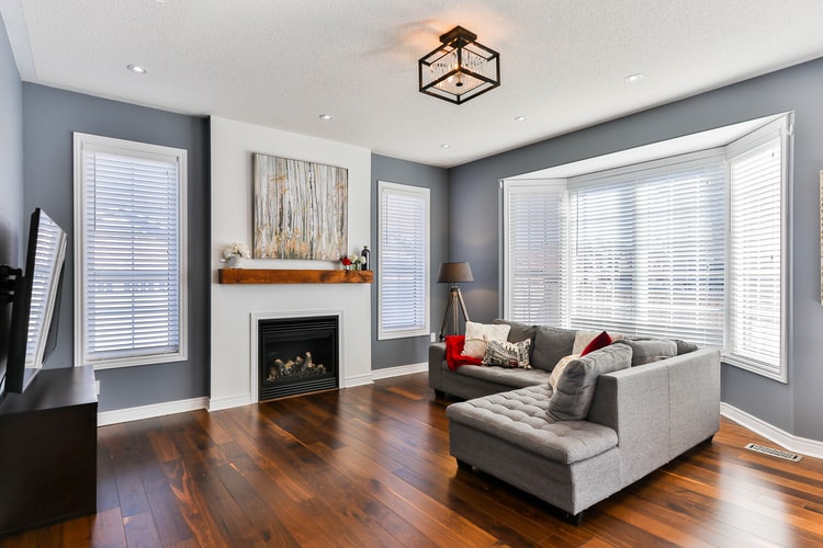 Hardwood floor in Anaheim hills